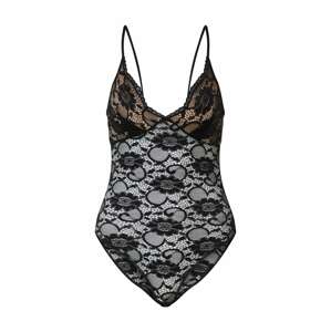 Miss Selfridge Top 'MAR GOING OUT: LACE'  čierna