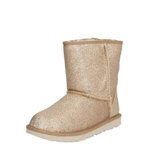 UGG Snehule 'Classic Short II Glitter'  zlatá