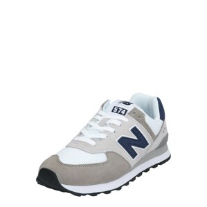 new balance Nízke tenisky  sivá / kobaltovomodrá / biela