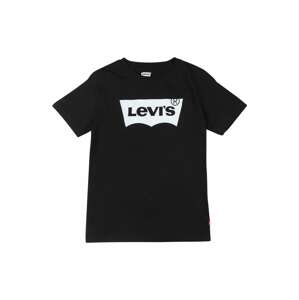 LEVI'S Tričko 'Batwing Tee'  čierna / biela