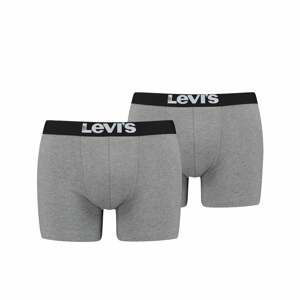 LEVI'S Boxerky  sivá / čierna