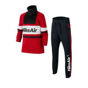 Nike Sportswear Set  biela / čierna / červená