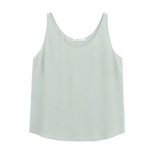 VIOLETA by Mango Top 'TOP SIMPLE'  tyrkysová