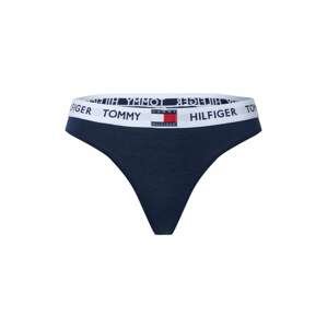 Tommy Hilfiger Underwear Tangá  námornícka modrá / biela