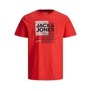 JACK & JONES Tričko  zmiešané farby / grenadínová