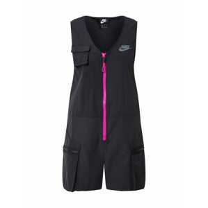 Nike Sportswear Overal 'W NSW ICN CLSH ROMPER'  čierna