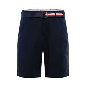 TOMMY HILFIGER Chino nohavice 'BROOKLYN SHORT LIGHT TWILL BELT'  modrá