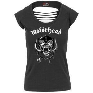 Merchcode Tričko 'Motörhead'  čierna / biela