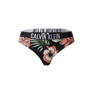 Calvin Klein Swimwear Bikinové nohavičky 'CLASSIC BIKINI-PRINT'  čierna