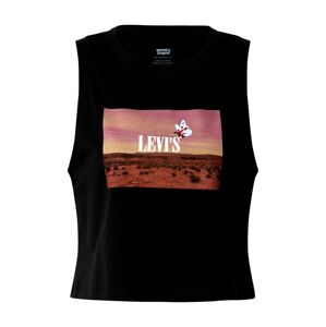 LEVI'S Top 'GRAPHIC CROP TANK'  čierna