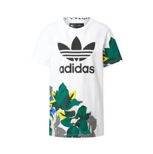 ADIDAS ORIGINALS Tričko 'Studio London'  čierna / biela / smaragdová