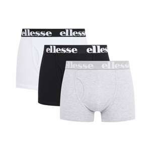 ELLESSE Boxerky  sivá / čierna / biela