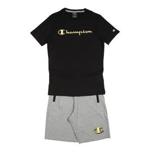 Champion Authentic Athletic Apparel Set  čierna / sivá