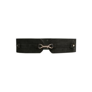 PIECES Opasky 'PCMELLIE SUEDE WAIST BELT'  čierna