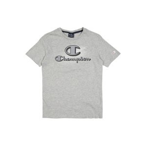 Champion Authentic Athletic Apparel Tričko 'Crewneck T-Shirt'  sivá melírovaná