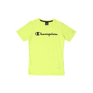 Champion Authentic Athletic Apparel Tričko  neónovo žltá