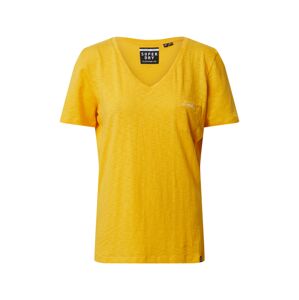 Superdry Tričko 'OL ESSENTIAL VEE TEE'  žltá