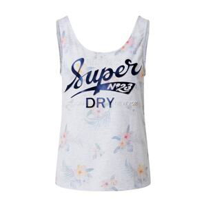 Superdry Top 'Super 23'  zmiešané farby / biela