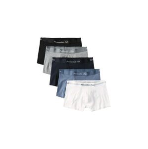 Abercrombie & Fitch Boxerky  námornícka modrá / sivá / biela / modrá / čierna