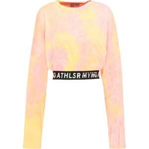 myMo ATHLSR Funkčné tričko  pastelovo oranžová / pastelovo ružová