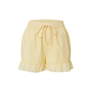 VERO MODA Nohavice 'VMHADDY  NW SHORTS WVN GA'  žltá