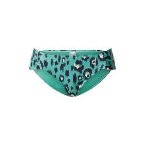 Shiwi Bikinové nohavičky 'Luxe Leopard'  mätová / čierna / biela