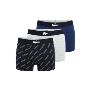 LACOSTE Boxerky  kobaltovomodrá / tmavomodrá / svetlosivá / biela