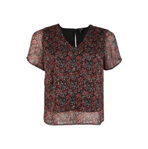 Vero Moda Curve Bluse 'KAY'  čierna / zmiešané farby