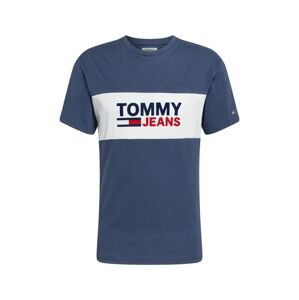 Tommy Jeans T-Shirt  červená / námornícka modrá / biela