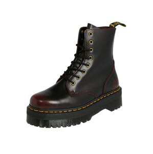 Dr. Martens Šnurovacie čižmy 'Jadon'  čierna / bordová