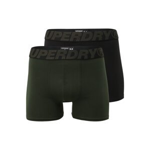 Superdry Boxerky  čierna / kaki