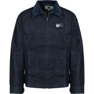 G-Star RAW Prechodná bunda 'Service Overshirt'  tmavomodrá