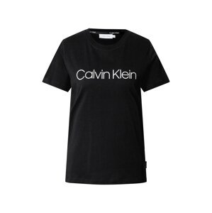 Calvin Klein Tričko  čierna / biela