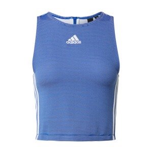 ADIDAS SPORTSWEAR Športový top  kráľovská modrá / biela