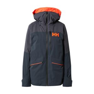 HELLY HANSEN Outdoorová bunda 'POWCHASER LIFALOFT'  oranžová / enciánová / tmavofialová