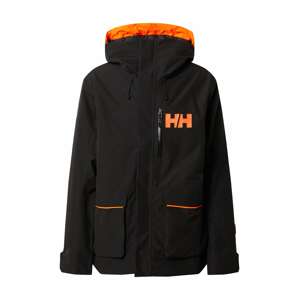 HELLY HANSEN Zimná bunda 'KICKINGHORSE'  čierna / oranžová