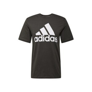 ADIDAS PERFORMANCE Funkčné tričko  biela / tmavozelená