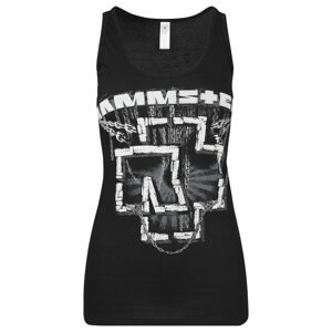 Mister Tee Top 'Rammstein'  biela / čierna