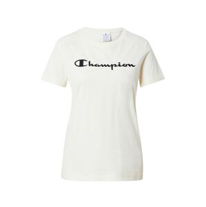 Champion Authentic Athletic Apparel Tričko  krémová / čierna