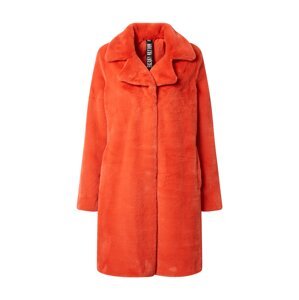 FREAKY NATION Zimný kabát 'Plush Love'  oranžovo červená