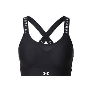 UNDER ARMOUR Športová podprsenka 'Infinity High'  čierna / biela