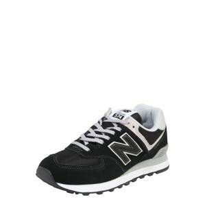 new balance Nízke tenisky  čierna / biela / krémová