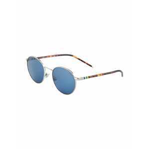 Polo Ralph Lauren Slnečné okuliare '0PH3133'  strieborná / hnedá / modrá
