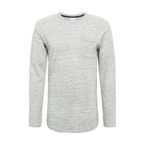 JACK & JONES Tričko 'Coozil'  biela / svetlosivá