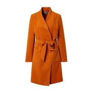 VILA Prechodný kabát  oranžová