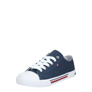 TOMMY HILFIGER Tenisky  modrá denim / biela