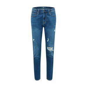 HOLLISTER Džínsy 'TAPER'  modrá denim