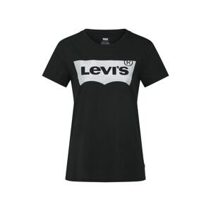 LEVI'S Tričko 'The Perfect'  čierna / strieborná