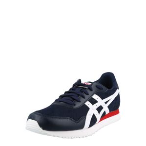 ASICS SportStyle Nízke tenisky 'Tiger'  šedobiela / červená / tmavomodrá