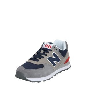 new balance Nízke tenisky  tmavomodrá / sivá / dymovo šedá / červená